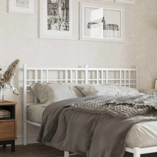 Metal Replace Headboard White 160cm