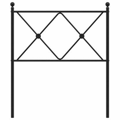 Metal Replace Headboard Black 75cm