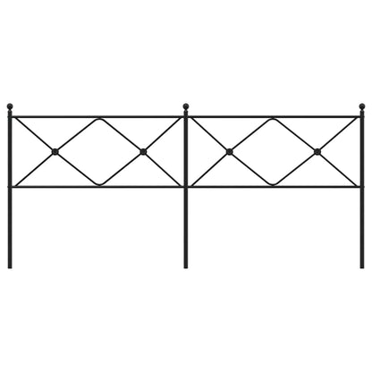 Metal Replace Headboard Black 193cm