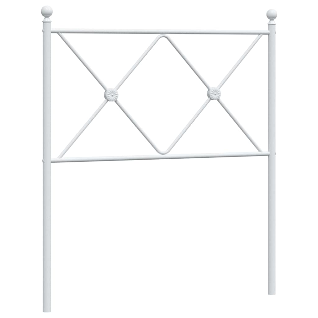 Metal Replace Headboard White 80cm