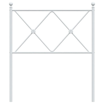 Metal Replace Headboard White 80cm