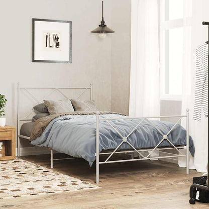 Metal Replace Headboard White 100cm