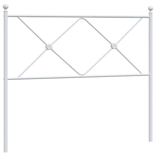 Metal Replace Headboard White 107cm