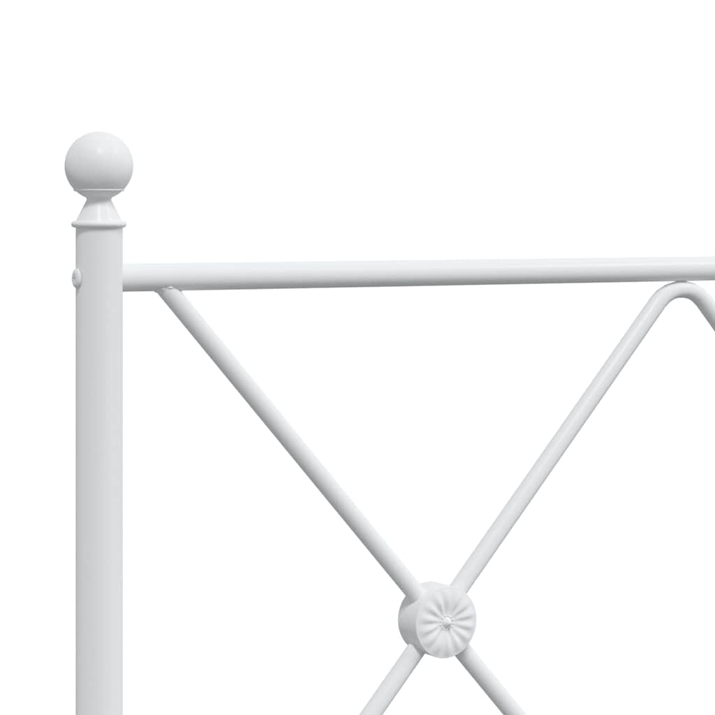Metal Replace Headboard White 107cm
