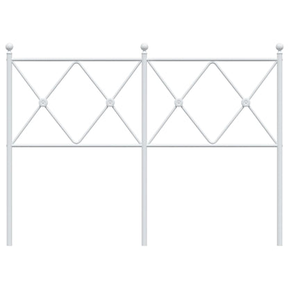 Metal Replace Headboard White 120cm