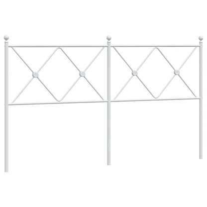 Metal Replace Headboard White 150cm