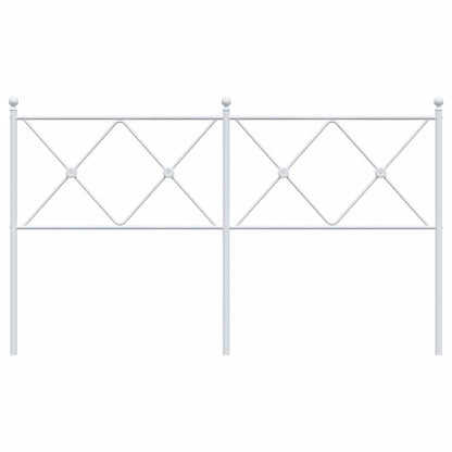 Metal Replace Headboard White 150cm