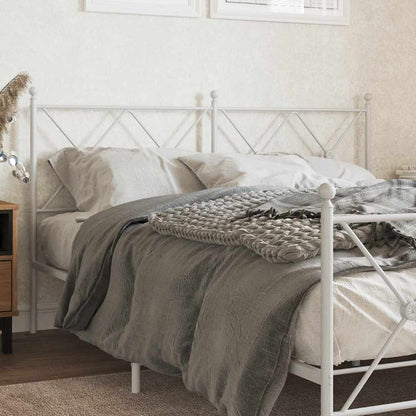 Metal Replace Headboard White 150cm