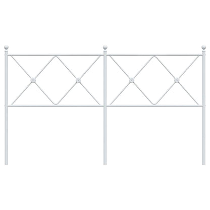Metal Replace Headboard White 160cm