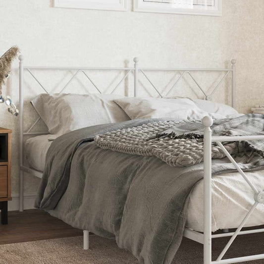 Metal Replace Headboard White 160cm