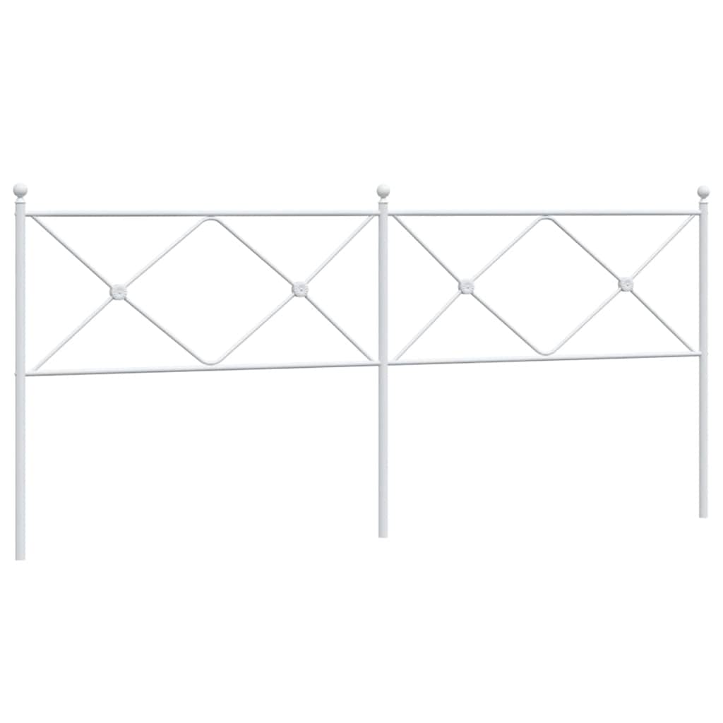 Metal Replace Headboard White 193cm