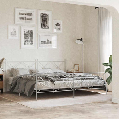 Metal Replace Headboard White 193cm