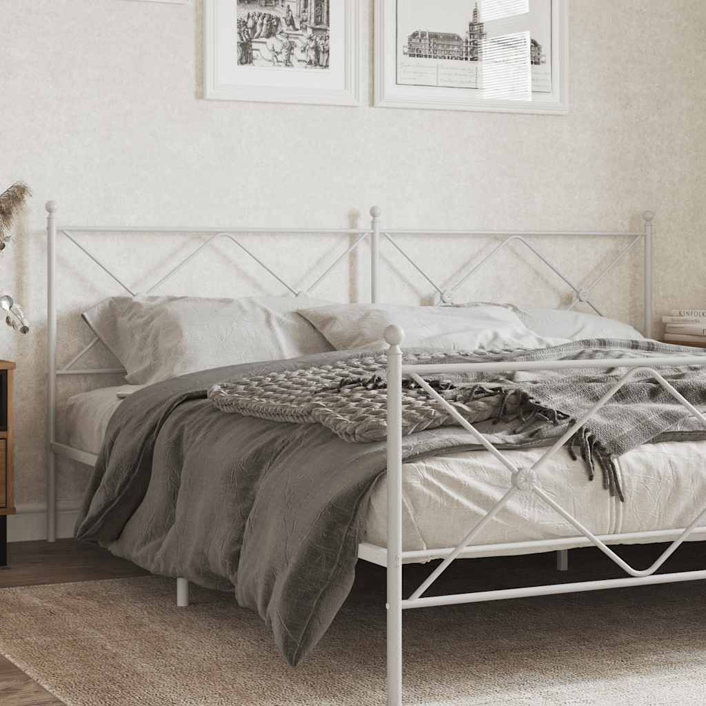 Metal Replace Headboard White 193cm