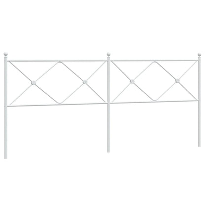 Metal Replace Headboard White 200cm