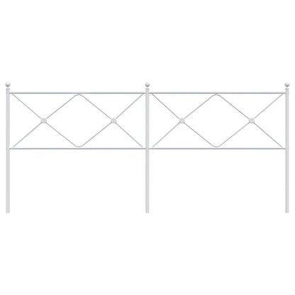 Metal Replace Headboard White 200cm