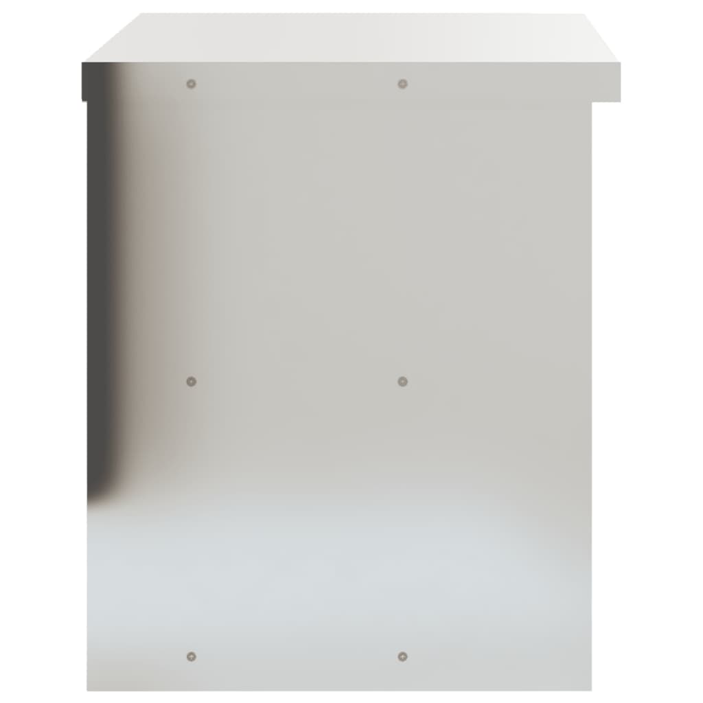 Kitchen Wall Cabinet with Shelf Stainless Steel