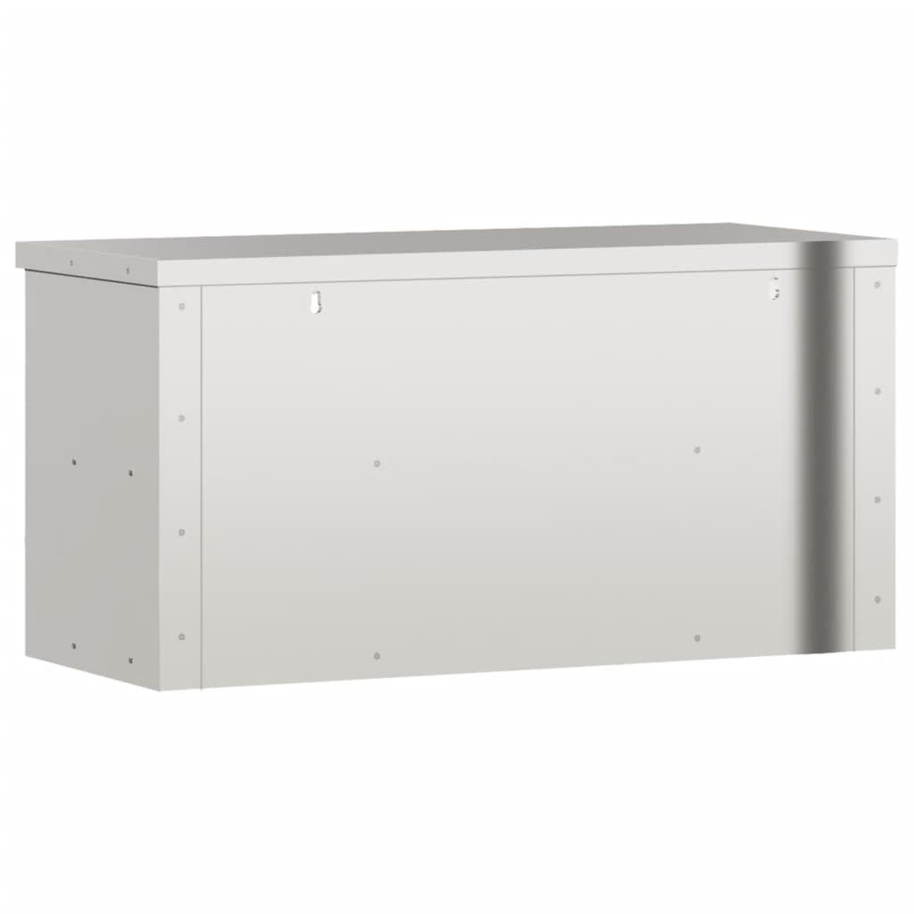 Kitchen Wall Cabinet with Shelf Stainless Steel