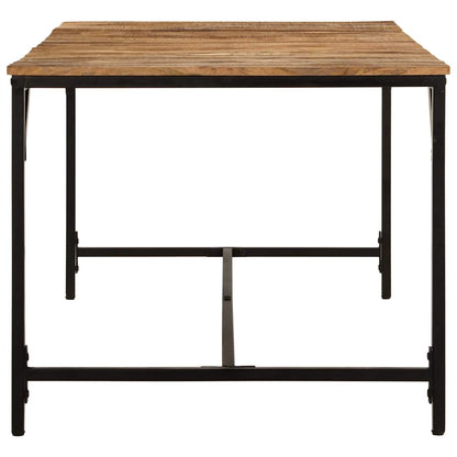 Dining Table 180x90x75 cm Solid Wood Rough Mango
