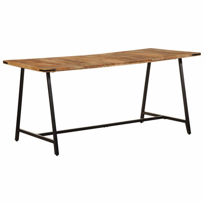 Dining Table 160x80x75 cm Solid Wood Mango