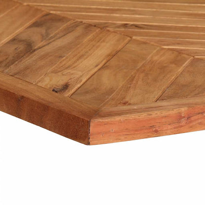 Dining Table 140x70x75 cm Solid Wood Acacia