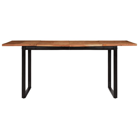 Dining Table 180x90x75 cm Solid Wood Acacia