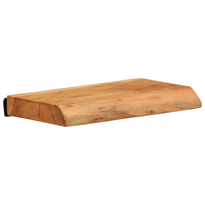 Wall Shelves 2 pcs 30x20x3.5 cm Solid Wood Acacia