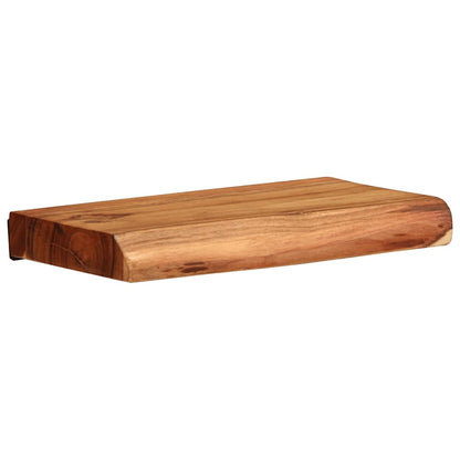 Wall Shelves 2 pcs 30x20x3.5 cm Solid Wood Acacia