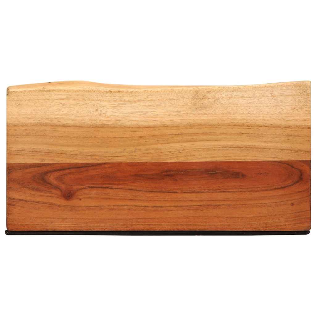 Wall Shelves 2 pcs 40x20x3.5 cm Solid Wood Acacia