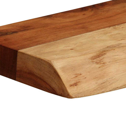Wall Shelves 2 pcs 40x20x3.5 cm Solid Wood Acacia