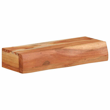 Wall Shelves 2 pcs 40x17x8 cm Solid Wood Acacia