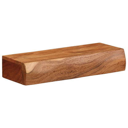 Wall Shelves 2 pcs 40x17x8 cm Solid Wood Acacia