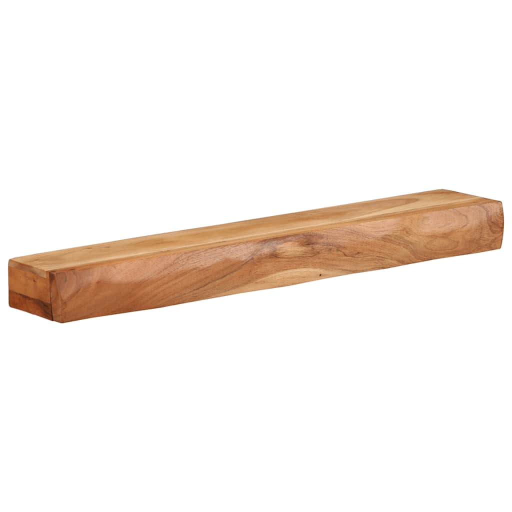 Wall Shelves 2 pcs 80x17x8 cm Solid Wood Acacia