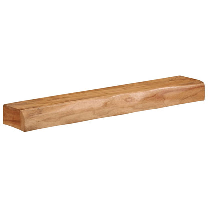 Wall Shelves 2 pcs 80x17x8 cm Solid Wood Acacia