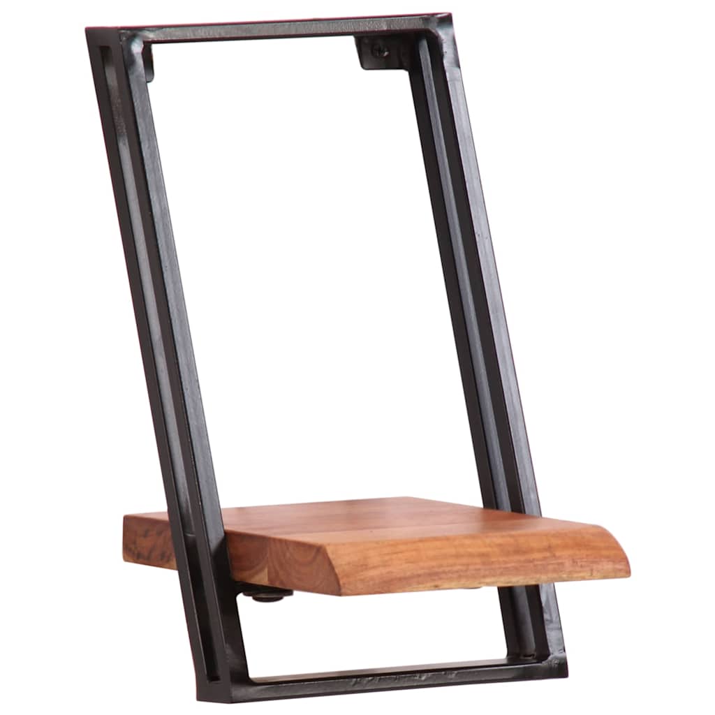 Wall Shelves 5 pcs Solid Wood Acacia