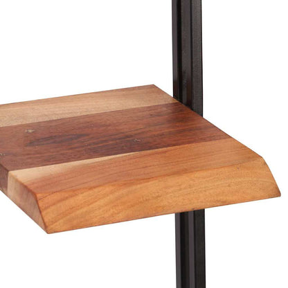 Wall Shelves 5 pcs Solid Wood Acacia