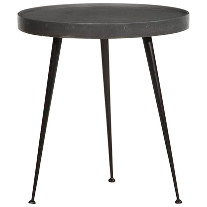 Coffee Table 2 pcs Black Engineered Wood