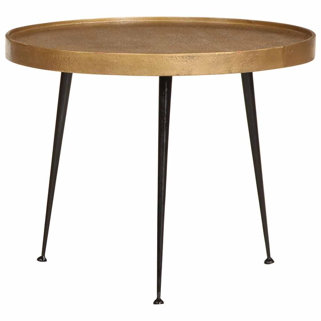 Coffee Table 2 pcs Golden Engineered Wood