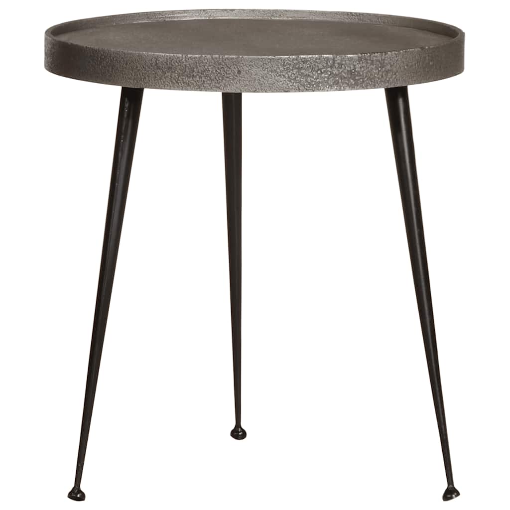 Coffee Table 2 pcs Silver Engineered Wood