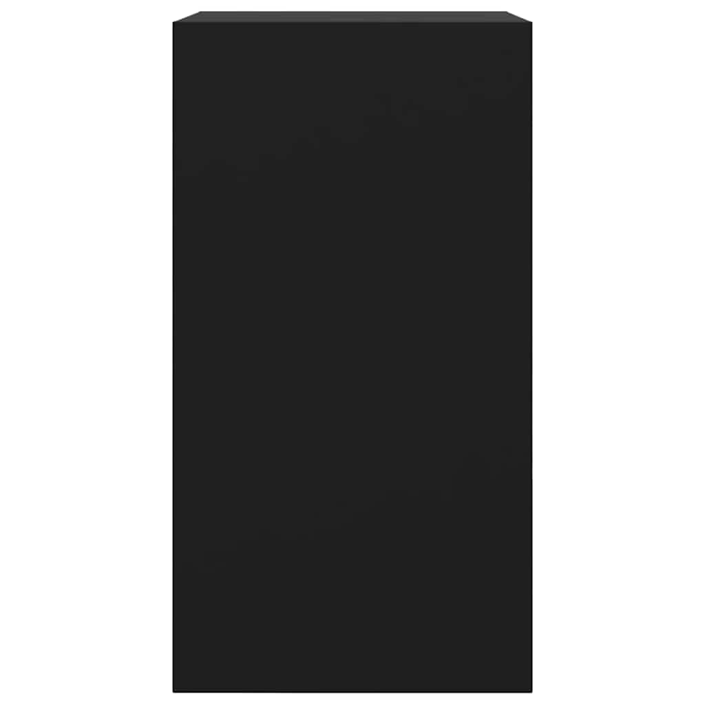 Shoe Cabinet | Black | Engineered wood | Compact | Shoe Cabinet