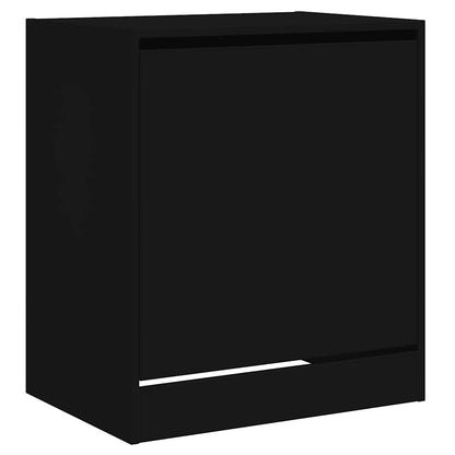 Shoe Cabinet | Black | Engineered wood | Compact | Shoe Cabinet