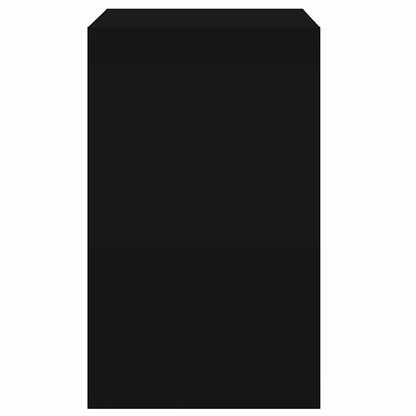 Shoe Cabinet | Black | Engineered wood | Compact | Shoe Cabinet