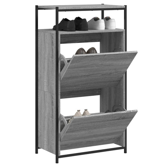 Shoe Cabinet Grey Sonoma