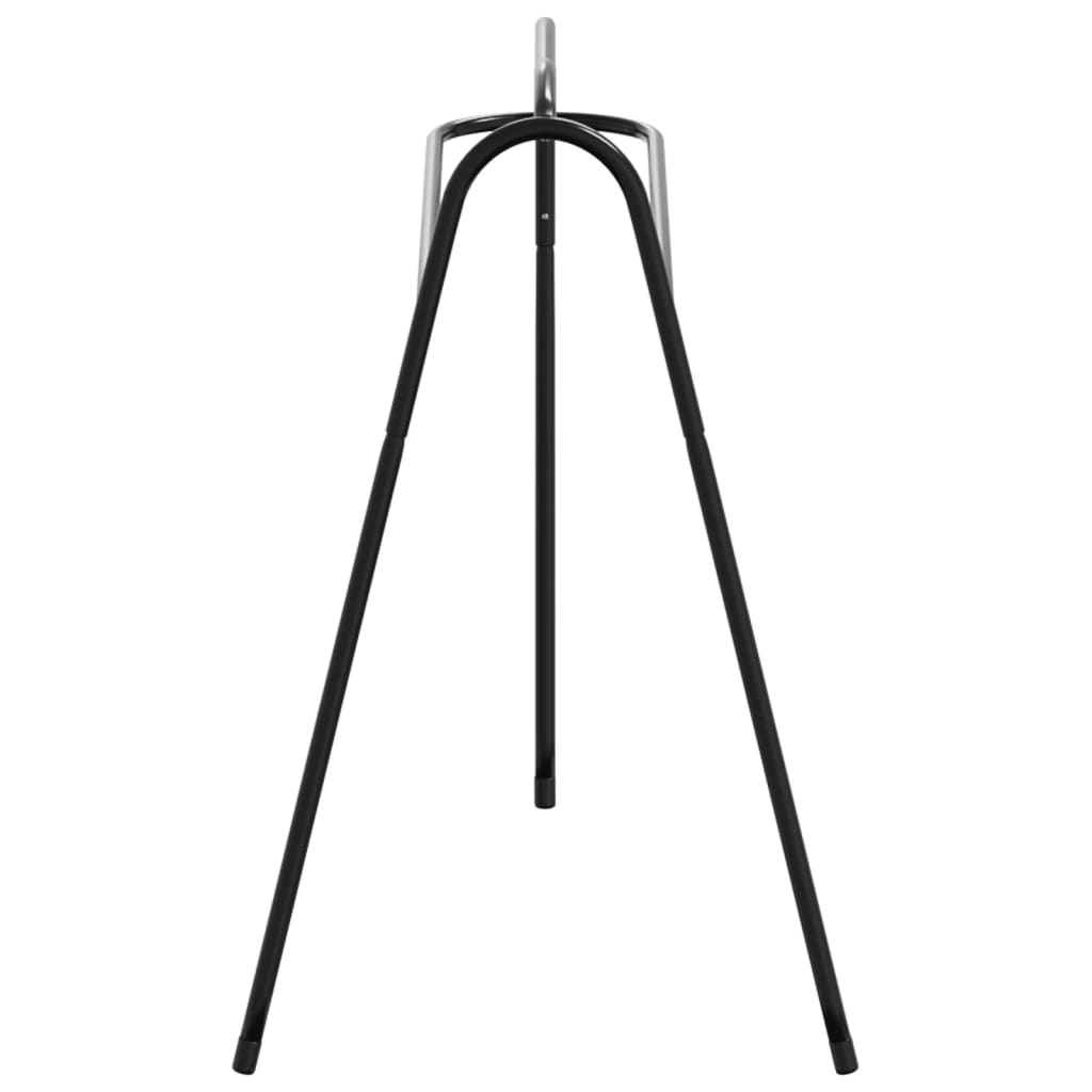 Saddle Rack 3 Legged Freestanding Black Iron
