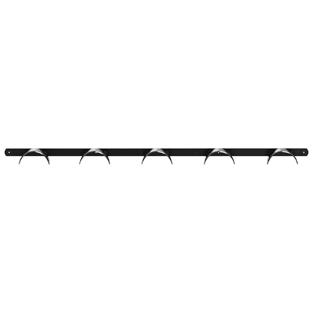 Bridle Hanger for 5 Bridles Black Iron