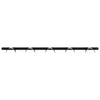 Bridle Hanger for 5 Bridles Black Iron