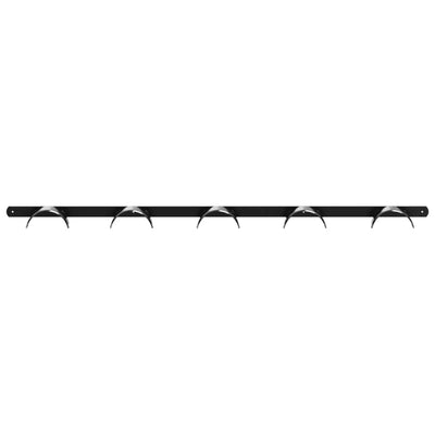 Bridle Hanger for 5 Bridles Black Iron
