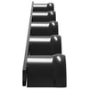 Bridle Hanger for 5 Bridles Black Iron