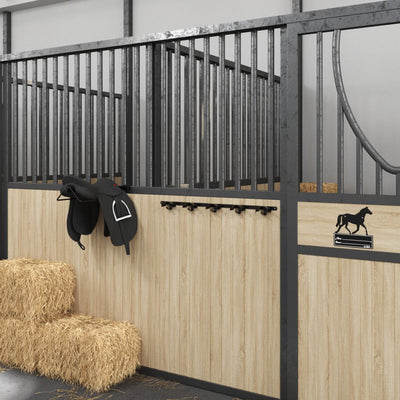 Bridle Hanger for 5 Bridles with 5 Hooks Black Iron