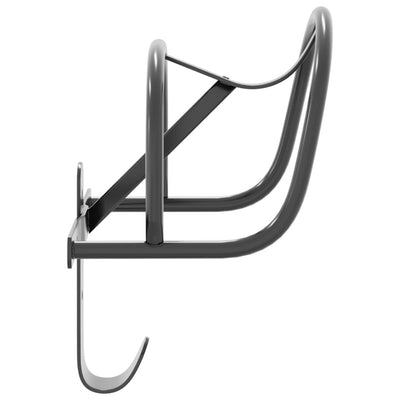 Bridle Rack Wall Mounted Black Iron