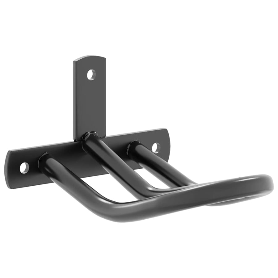 Bridle Rack Wall Mounted Black Iron
